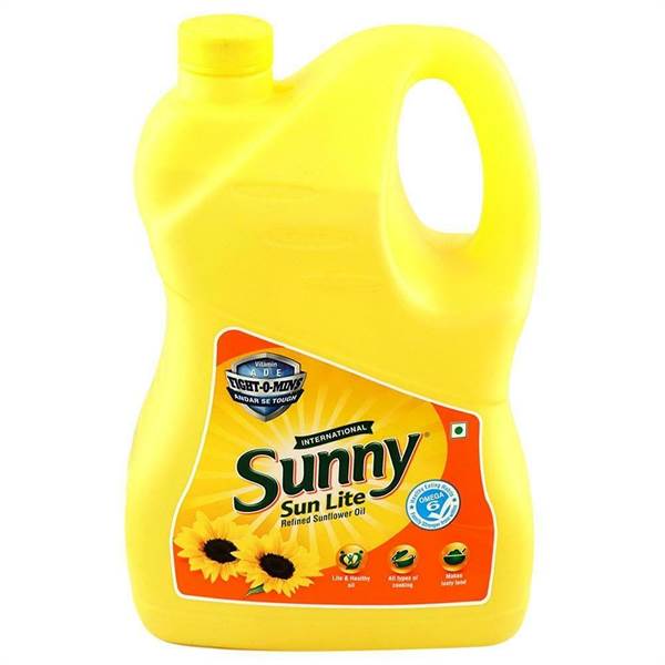 Sunny Sun Lite Refined Sunflower Oil 5 L
